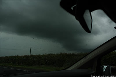 Funnel Cloud - Ballyronan Marina, June 6th 2012